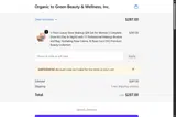 EARTHDAY30 coupon verification screenshot