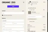 Organic Zoo coupon verification screenshot