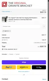INDY15 coupon verification screenshot