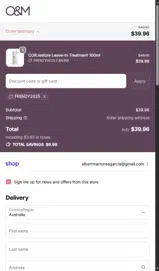 FRENZY2025 coupon verification screenshot