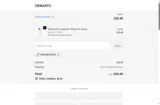 ORNARTO coupon verification screenshot