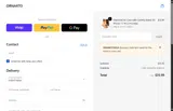 ORNARTO coupon verification screenshot