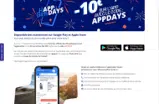 APPDAYS coupon verification screenshot