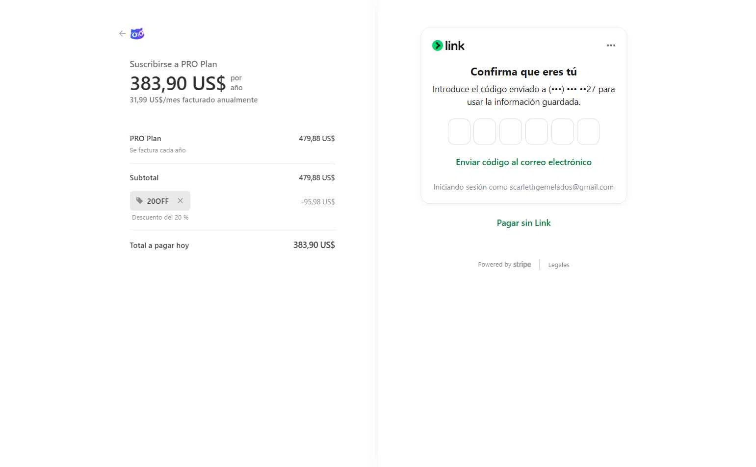 Osum.com checkout page showing Osum.com promo code box | Screenshot taken by SimplyCodes community member on Nov 12, 2025