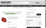 Ottawa Senators Shop coupon verification screenshot