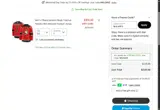 Ottawa Senators Shop coupon verification screenshot