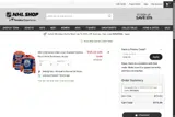 Ottawa Senators Shop coupon verification screenshot