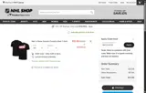 Ottawa Senators Shop coupon verification screenshot