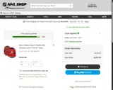 Ottawa Senators Shop coupon verification screenshot