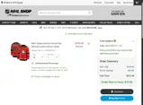 Ottawa Senators Shop coupon verification screenshot