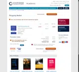 Oxford University Press coupon verification screenshot