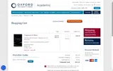 Oxford University Press coupon verification screenshot