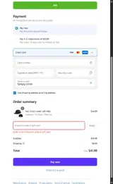 Our True God coupon verification screenshot