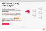 Outgrow+SV-1Month coupon verification screenshot