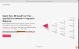 Outgrow+SV-1Month coupon verification screenshot