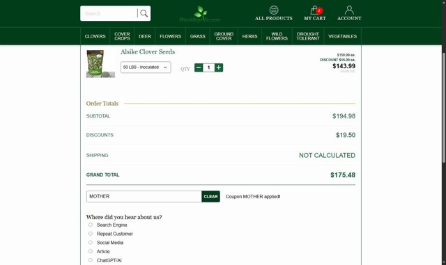 Outsidepride checkout page showing Outsidepride coupon code box | Screenshot taken by SimplyCodes community member on Jul 19, 2025