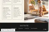 Outsite coupon verification screenshot