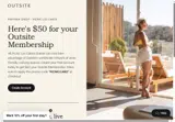Outsite coupon verification screenshot