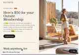 Outsite coupon verification screenshot
