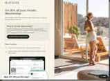 Outsite coupon verification screenshot
