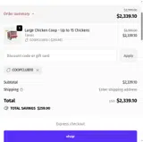 COOPCLUB10 coupon verification screenshot