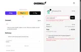 Overkill coupon verification screenshot