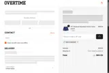 Overtime Shop coupon verification screenshot