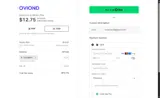 OVIOND15 coupon verification screenshot