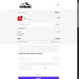 Ovrlnd coupon verification screenshot
