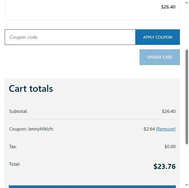 Own Your Labs checkout page showing Own Your Labs coupon code box | Screenshot taken by SimplyCodes community member on Aug 27, 2025