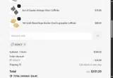 Ox & Bull Trading Co. coupon verification screenshot