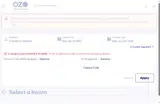 KF25 coupon verification screenshot
