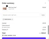 Pacific Hound coupon verification screenshot