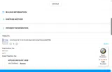 WELCOMEBACK coupon verification screenshot