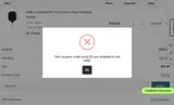 lucky25 coupon verification screenshot