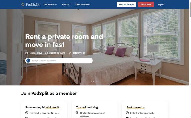 PadSplit checkout page showing PadSplit promo code box | Screenshot taken by SimplyCodes community member on Jul 5, 2025