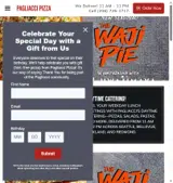 Pagliacci coupon verification screenshot