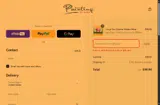 Painting to Gogh coupon verification screenshot