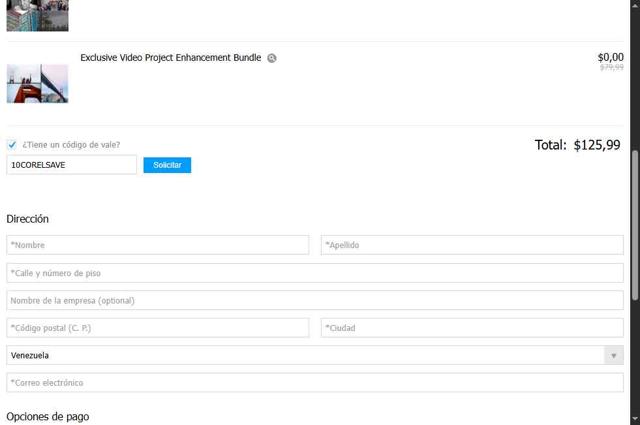 PaintShop Pro checkout page showing PaintShop Pro coupon code box | Screenshot taken by SimplyCodes community member on Jul 26, 2025