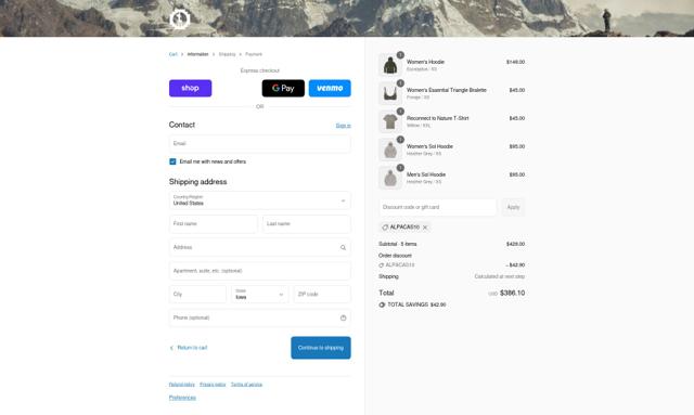 PAKA Apparel checkout page showing PAKA Apparel discount code box | Screenshot taken by SimplyCodes community member on Sep 12, 2025