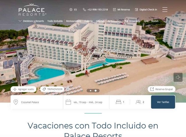 Palace Resorts checkout page showing Palace Resorts promo code box | Screenshot taken by SimplyCodes community member on Sep 4, 2025