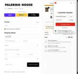 Palermo House coupon verification screenshot