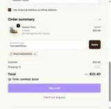 Pancake10Now coupon verification screenshot