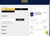 Panda Wagon coupon verification screenshot