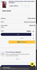 Panda Wagon coupon verification screenshot
