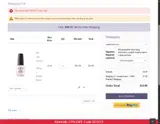 Pandora Beauty coupon verification screenshot
