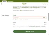 Panera Bread coupon verification screenshot