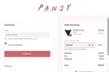 BLOOMS coupon verification screenshot
