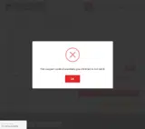 showdeals coupon verification screenshot