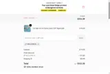 WELCOME10 coupon verification screenshot